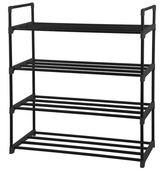 DAY Skoreol med 4 hylder sort