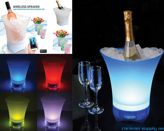 Homeline Vinkøler med højttaler og LED lys