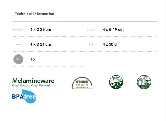 Brunner Service Pearl Stonetouch Lunch Box