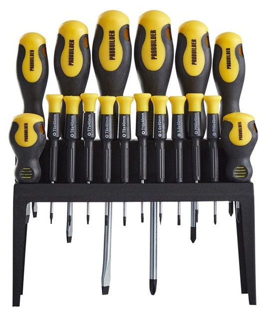 Probuilder Skruvmejselsats 18 delar