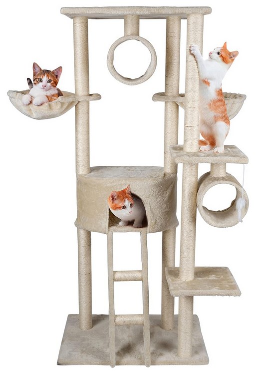 Pet Comfort kradsetræ beige H:165cm