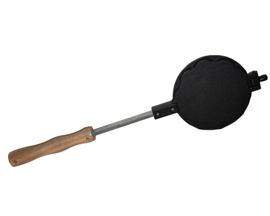 Umas våffeljärn för bålpanna