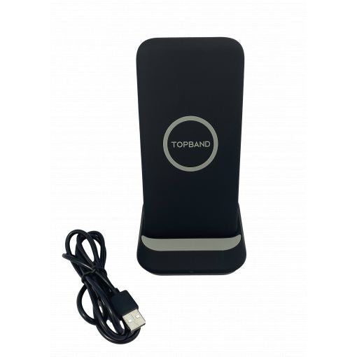 TOPBAND Powerbank 10000mAh - Trådlös laddning