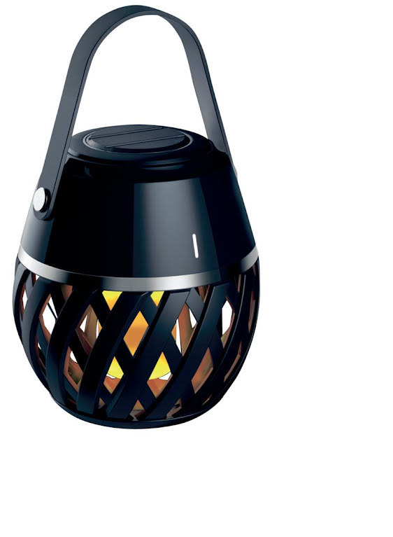 Homeline Helios Genopladelig LED-lampe med flammeeffekt