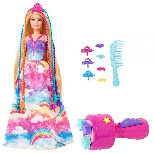 Barbie Dreamtopia Twist'n style prinsesse hårstyling dukke