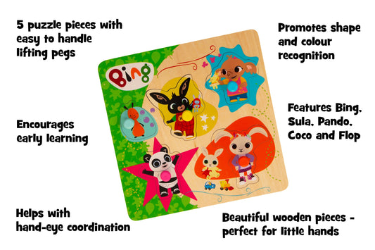 BING wooden puzzle