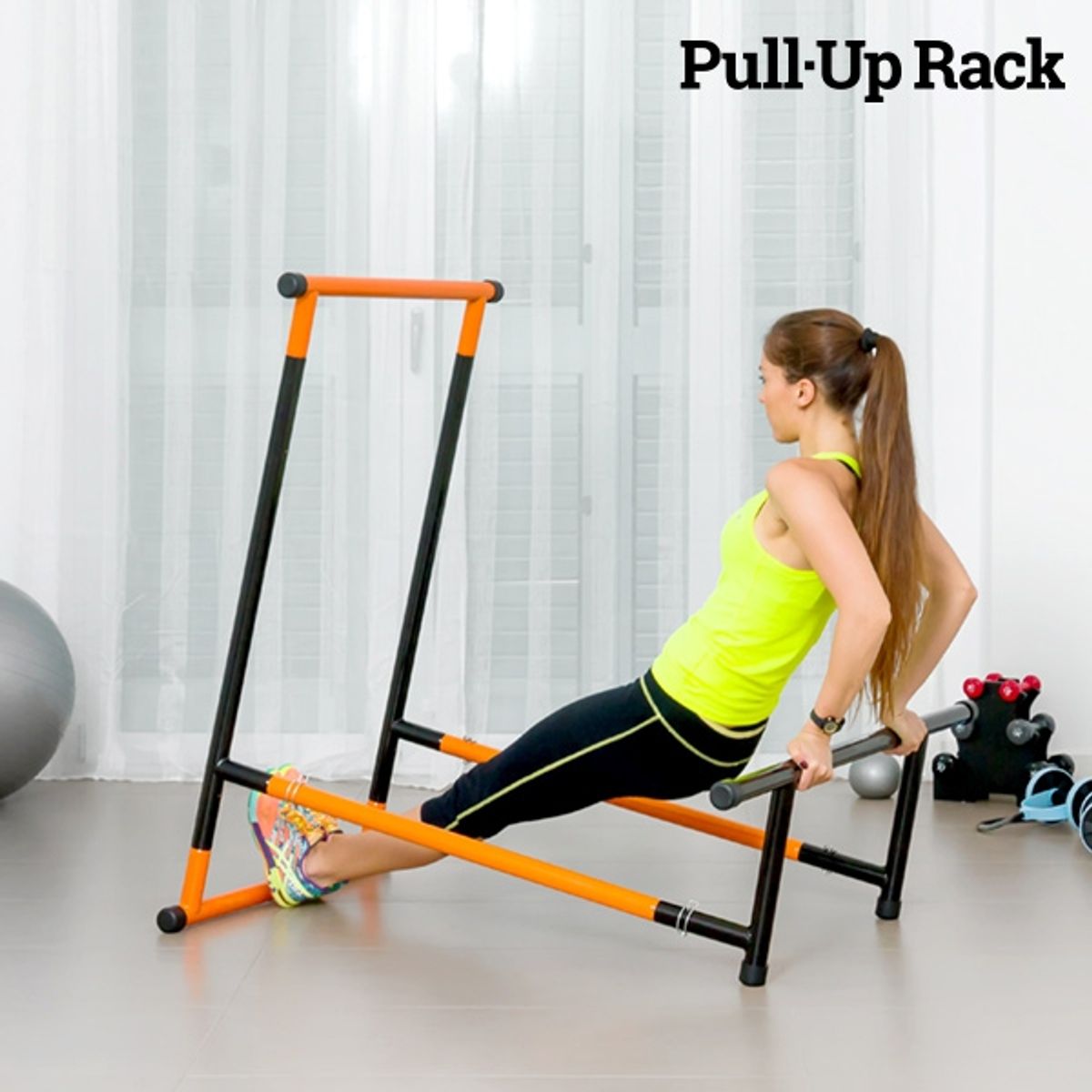 PowerGym Fritstående Pull Up Bar