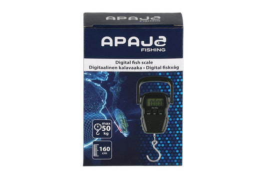 Apaja Fiskvåg digital mätare 5g - 50 KG/LBS/OZ