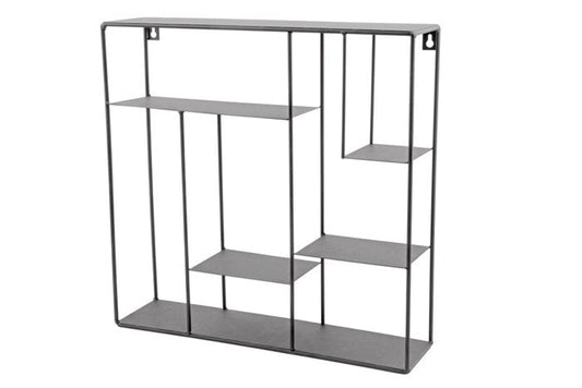 Day Væghylde i metal 40x40cm sort