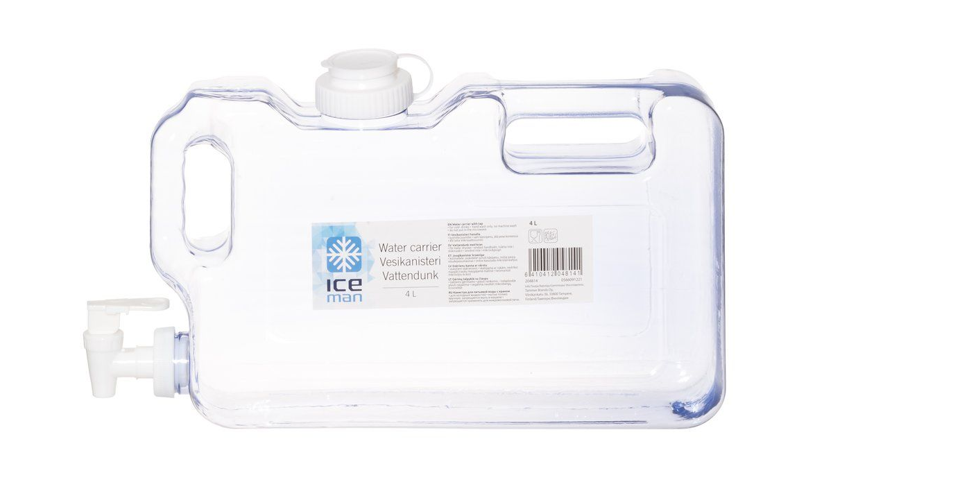 Iceman Vandbeholder med vandhane 4 L