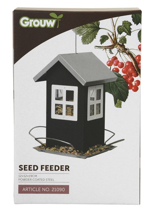 Grouw fuglefoder m/sæde