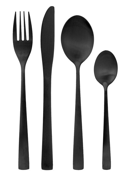 DAY Bestiksæt 16 dele mat sort
