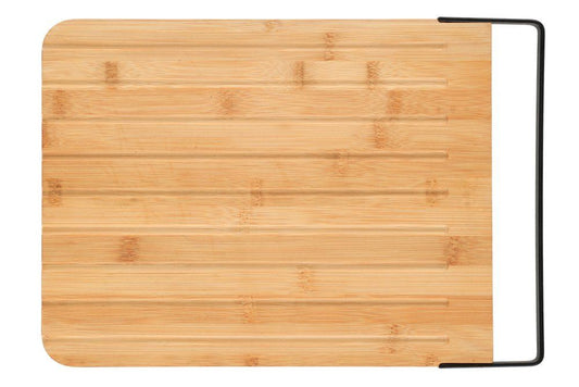 Maku brödbräda bambu med stålhandtag 36x25cm