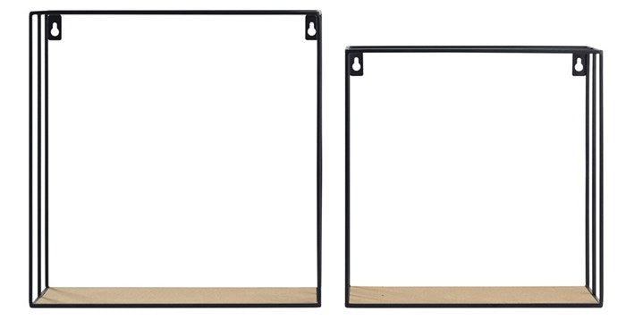 Day vägghylla med korkbotten 2 st