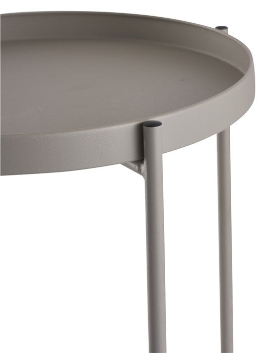 DAY Bord Ø38H50cm grå