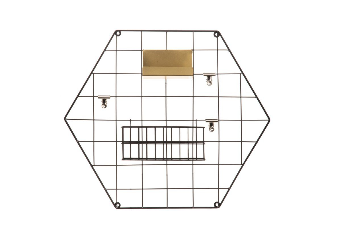4Living minnestavla Hexagon 50 x 50 cm