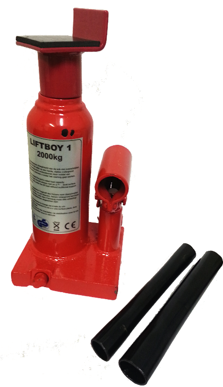 Haba Domkraft med liftadapter 2T