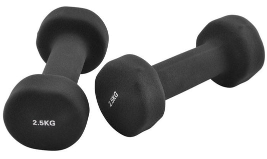 Inshape Handweight 2x2,5 kg black