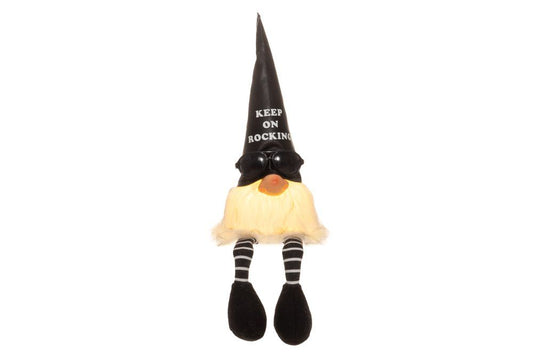 Winteria Julemanden Keep on rocking med LED-lys 40 cm