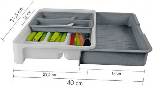 Gimex Besticklåda justerbar