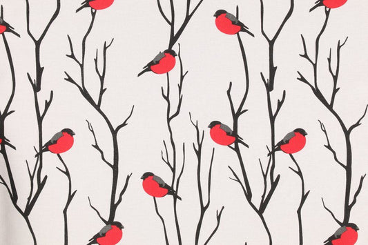 Winteria Gardinkappe dompap 50 x 250 cm