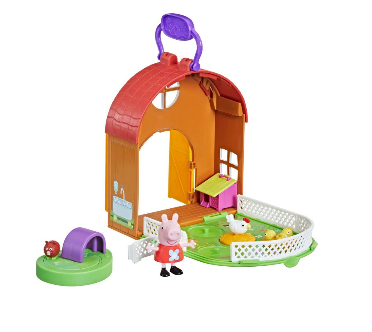 Greta Gris Dagsutflykt, bondgård, lekset