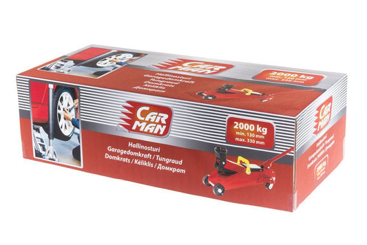 Carman Garagedomkraft, hydraulisk, 2 ton