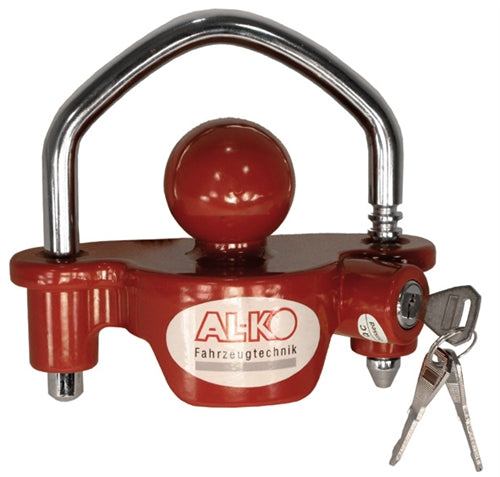 AL-KO Kopplingslås med 3 nycklar Universal Rød