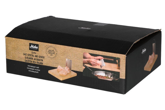 Maku Gastro saltkristall och rivjärn