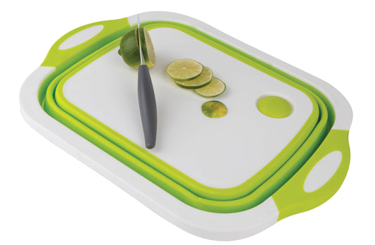 Gimex skärbräda med diskbalja hopfällbar, silikon