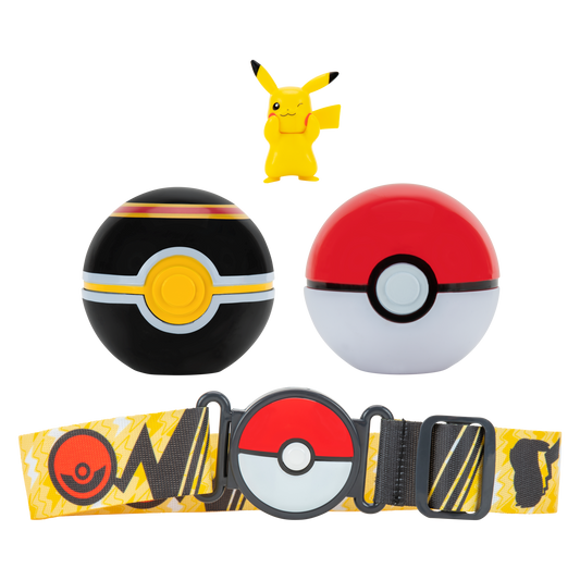 POKEMON - CLIP N GO BÆLTE SÆT W8 - 2 ASS.