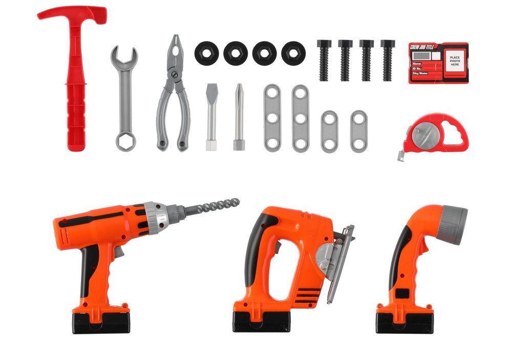 Powerline Verktygsset med ljud 22 delar