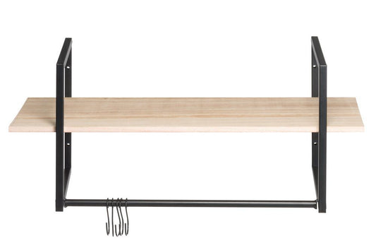 4Living Väggklädhängare med hylla Urban 70 cm