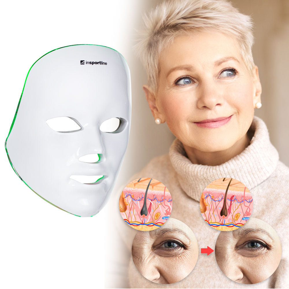 inSPORTline Face Mask Light Therapy Manahil