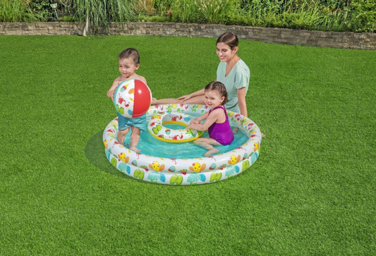 Bestway Uppblåsbar pool 122x20 cm