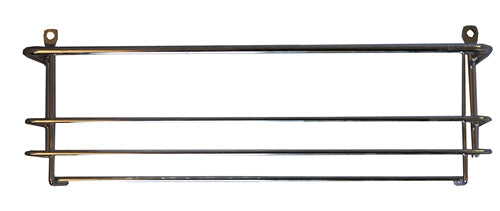 Krydderihylde 29x10cm stål krom