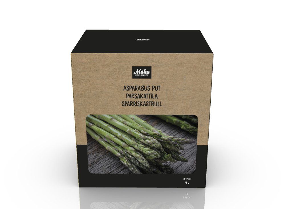 Maku Sparriskastrull , stål 4 L