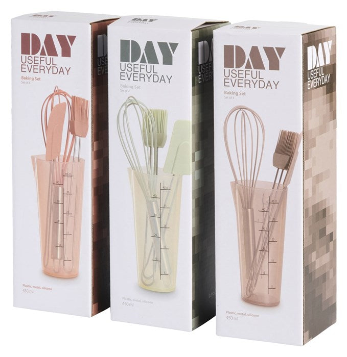 Day Bagesæt 4 dele Ass. 1stk