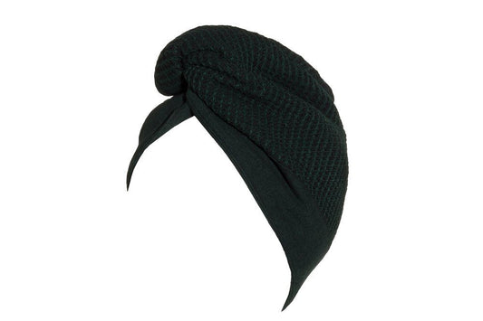 Rento Hårhandduk Kenno mörkgrön 30 x 72 cm