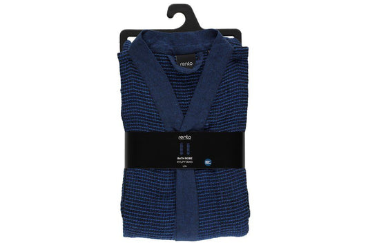 Rento Badekåbe Kenno mørkeblå L/XL