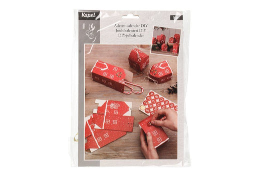 Kapel Hobby Julkalender DIY hus