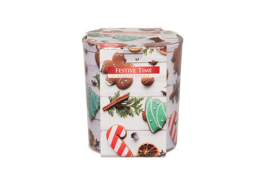 Duftlys i en glaskrukke, Festive Time