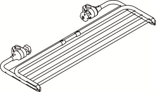 Fiamma Easy dry Tørrestativ til cykelstativer