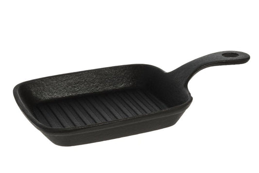 Maku Portion grillpande , støbejern 20,5x14 cm