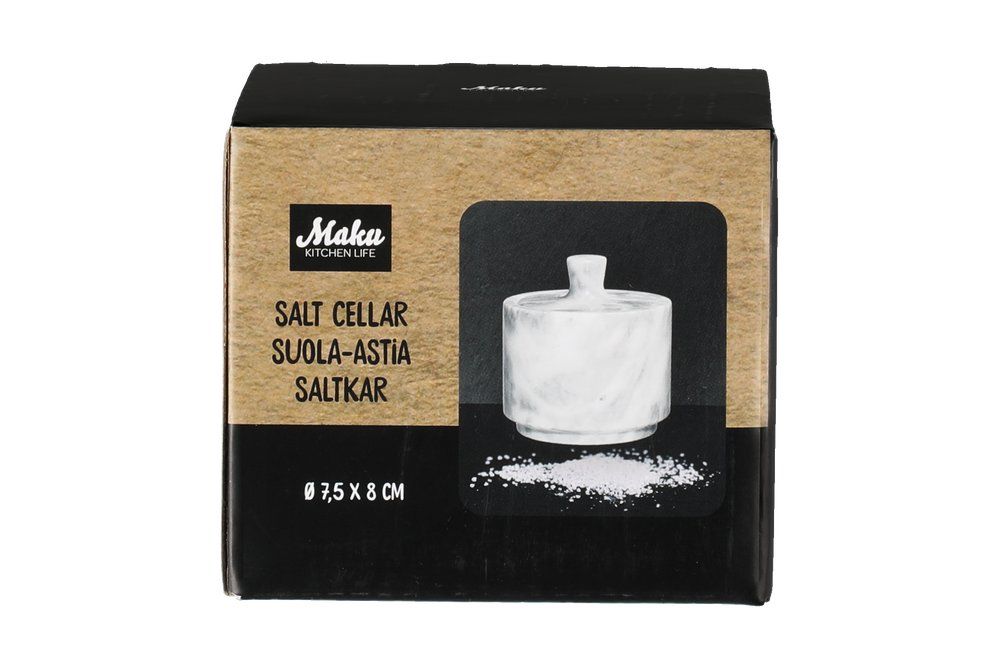 Maku Saltbehållare, marmor