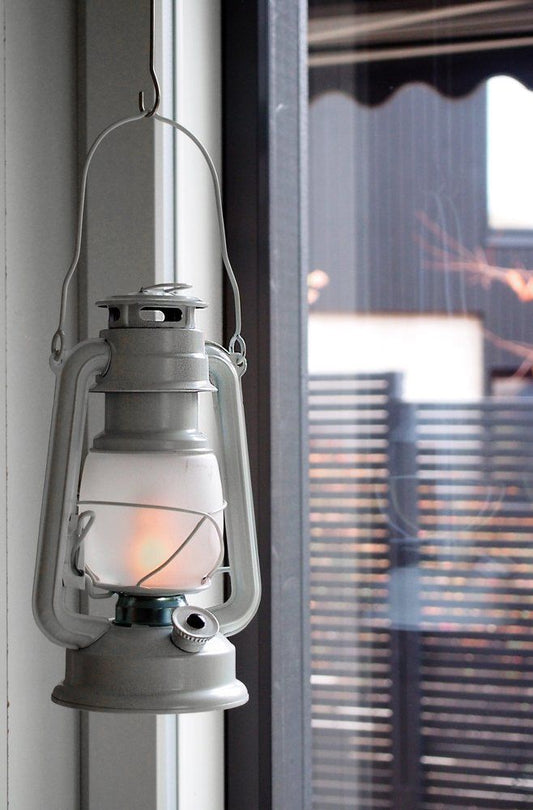 4Living Stormlykta vit 24,5 cm