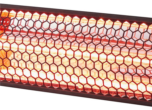 Outfit terrassvärmare EL 2000W Golden tube 57x11 cm