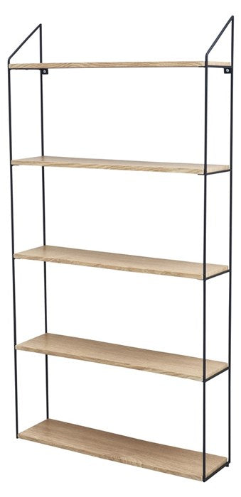 Day Væghylde med 5 hylder 59x15x116cm