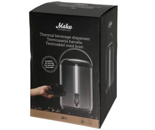 Maku Termosbehållare med kran 10 L