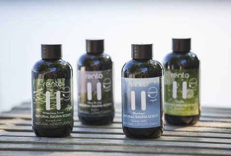 Rento Natural saunaduft gaveæske 4x100 ml